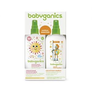 Babyganics Sunscreen Spray SPF 50+ and Natural Insect Repellent