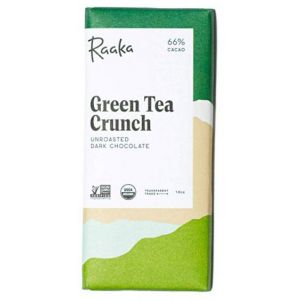 Raaka Green Tea Crunch Chocolate