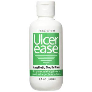 Ulcer Ease - Anesthetic Mouth Rinse 