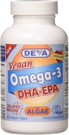 Deva Vegan DHA & EPA - Delayed Release