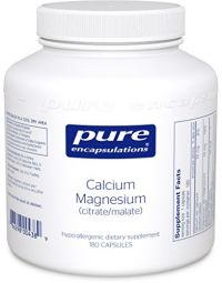 Pure Encapsulations - Calcium Magnesium (Citrate/Malate) 