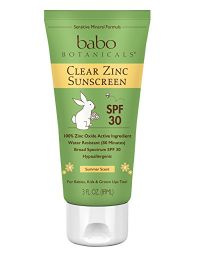 Babo Botanicals Clear Zinc Sunscreen SPF 30 Fragrance Free
