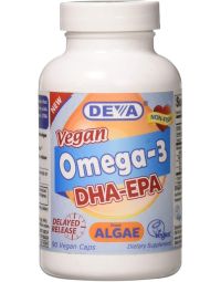Deva Vegan DHA & EPA - Delayed Release