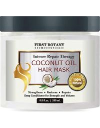First Botany cosmeceuticals   Intense Repair Therapy Coconut Oil Hair Mask