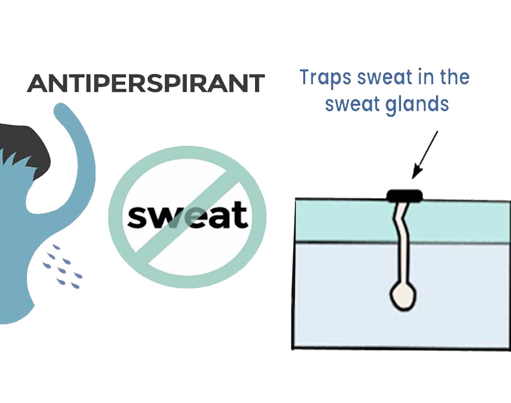 Difference Between Deodorant and AntiPerspirant