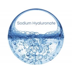 Sodium hyaluronate holds water