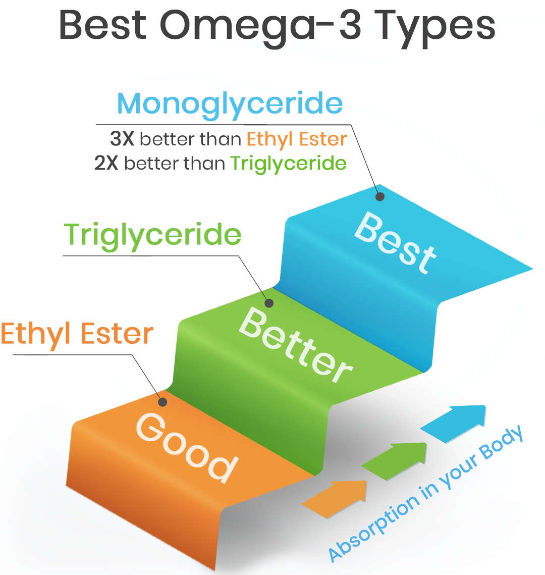 Best Omega 3 is monoglyceride